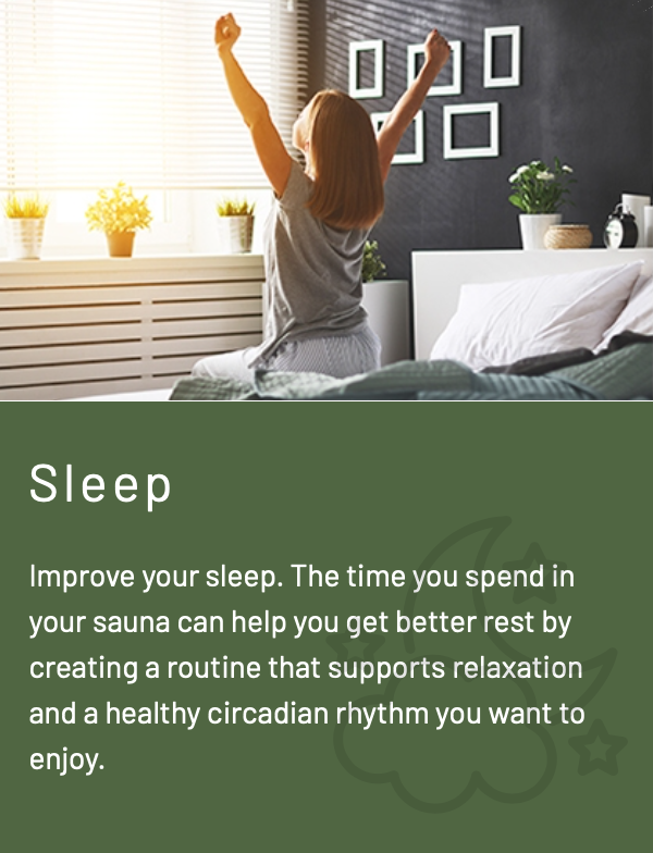 Sauna sleep support